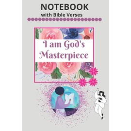 NOTEBOOK WITH BIBLE VERSES: CHRISTIAN BIBLE VERSE | FAITH BASED NOTEBOOK / JOURNAL FOR GIRLS (TWEENS /TEENS) & WOMEN