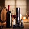 COKUNST Electric Wine Opener Set, Battery Operated Wine Bottle Corkscrew