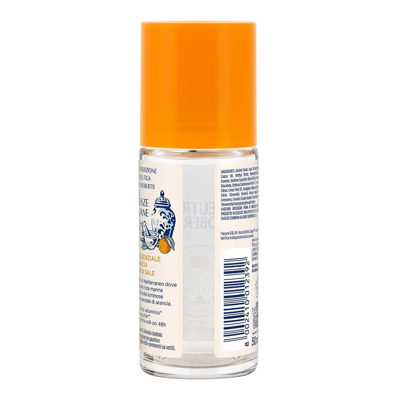 Neutro Roberts, Deodorante Roll-on Siracusa Senza Sali di Alluminio, Zero