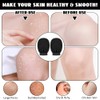 2 Stück Peelinghandschuh für Bad,Exfoliating Gloves,Handschuh für Körper und Gesich