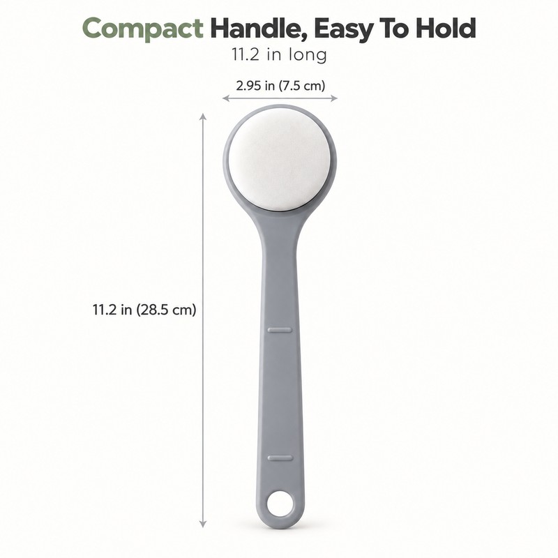 Long Handle Back Lotion Applicator – 11.2 Inch Sponge Lotion