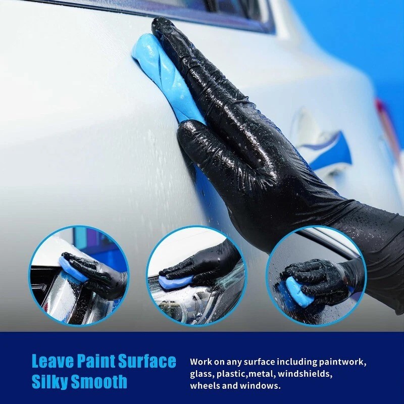 CarCarez Blue Clay Bar 200g Medium Grade Remove Contaminants Easily