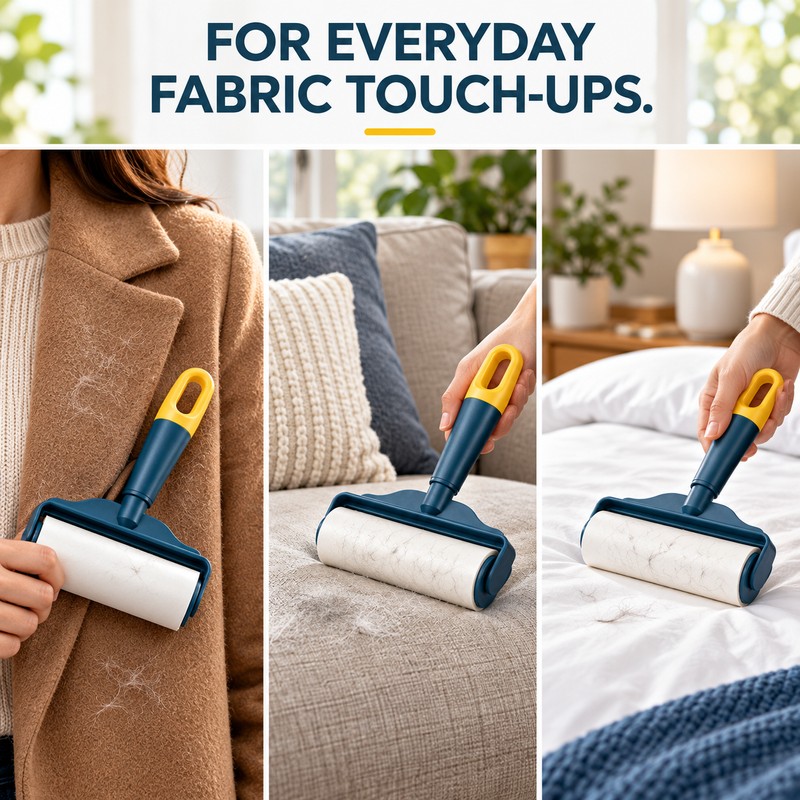 Tear-Off Lint Roller for Pet Hair & Clothes – Sticky