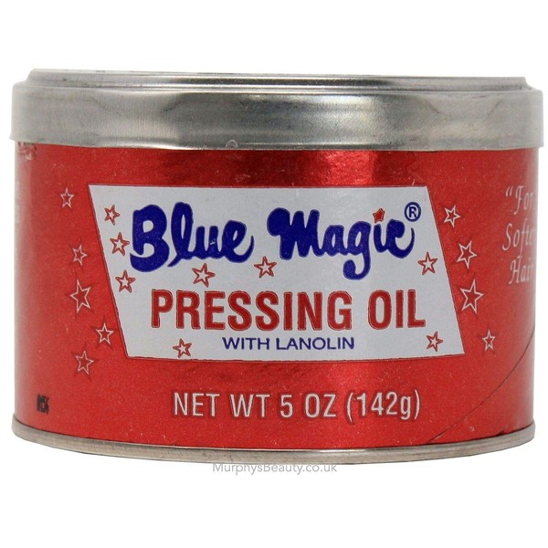 Blue Magic Hair Pressing Oil with Lanolin - 5 Oz