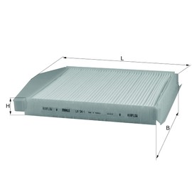 Knecht LA 54/1 Filter, Interior Air