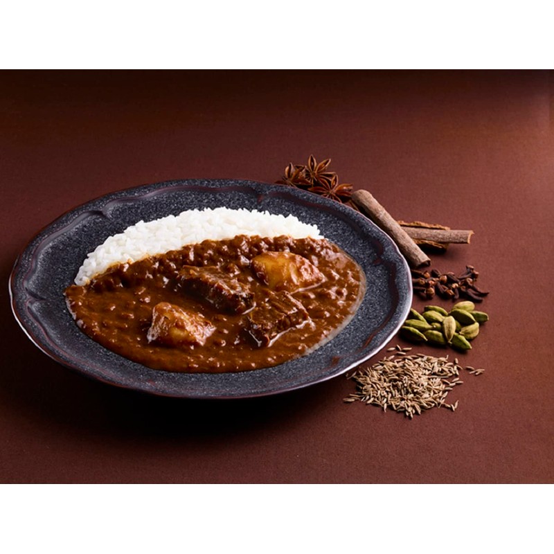 Shinjuku Nakamuraya Indian Curry Beef Spicy 7.1 oz (200 g)