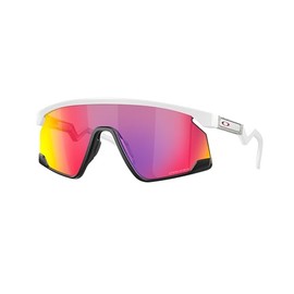 Oakley OO9280 Sunglasses Bundle: OO 9280 BXTR 928002 Bxtr Matte White Prizm Road and Eyewear Cleaning Kit
