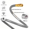 Teupoa 6 FT 1/2" ID Natural Gas Grill Hose with