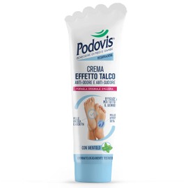 podovis, Cream Moisturising Effect Talc, Absorbs Sweat and prevents the Training of unpleasant odours, Property, Feeling Of Freshness, 100 ml