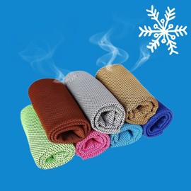 Summer Sports Cooling Towel - Color Choice (30X80) Pink 10ea