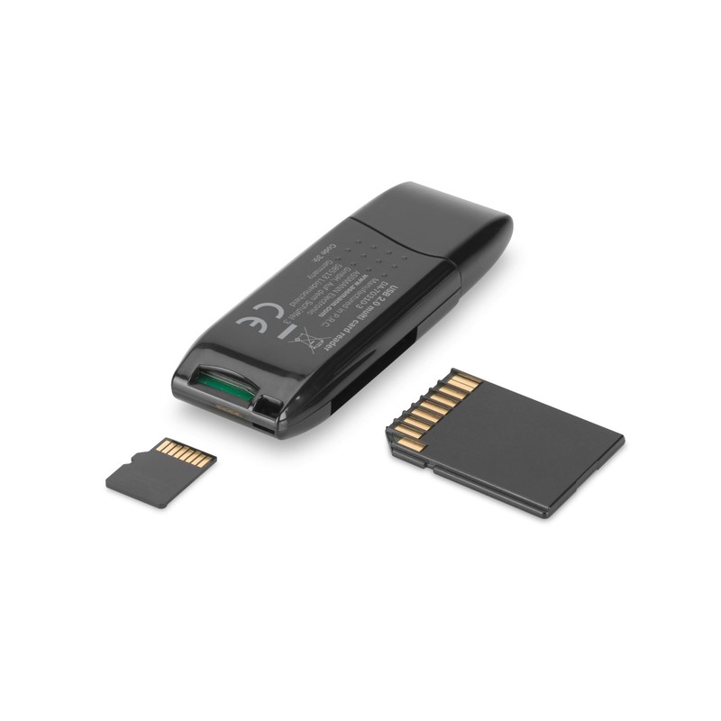 Assmann DIGITUS DA-70310-3 USB 2.0 Multi Card Reader Black