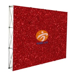 Signature Wall High-quality 10x8ft 4x3 Pop up Banner for Opening Ceremony Advertising Displaycolor: Aluminum alloy frame, Material: Aluminum, Printing: Thermal sublimation, size: 10x8ft 300x225cm
