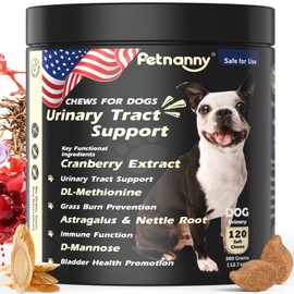 Petnanny Cranberry Supplement for Dogs - Urinary Tract Support