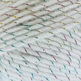 Stylecraft 3306105 Baby Sparkle White (6105) Yarn - 100g
