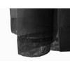 Set of 2 Luxton Black Sheer Curtains, Rod Pocket Voile