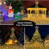 Onory Christmas Outdoor Star String Lights 23FT 860 LED Waterproof
