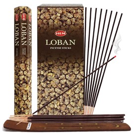 Loban Incense Sticks and Incense Stick Holder Bundle Insence Insense Hem Incense Sticks