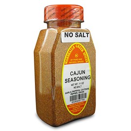 Marshall’s Creek Spices New Size Seasoning, Cajun No Salt, 11 Ounce