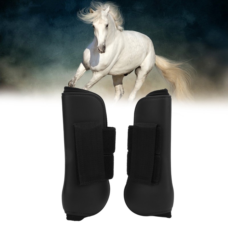 2 Pcs Horse Tendon Boots Set Soft Prevent Slip Cushioning