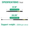 Hood Lift Supports Struts Shocks for Lexus RX350 RX450h 2010