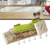 Kitchen Wall Mounted Shelf Multifunctional Hanging Drainage Organizer Basket for