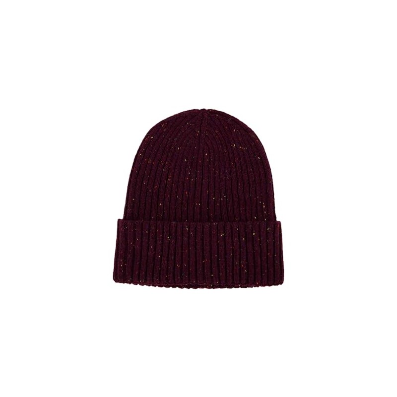 Lucky Brand Women's Fleck Beanie, Wine, OneSize