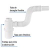 Foset CE-293, Céspol flexible sin contra, de bote para fregadero
