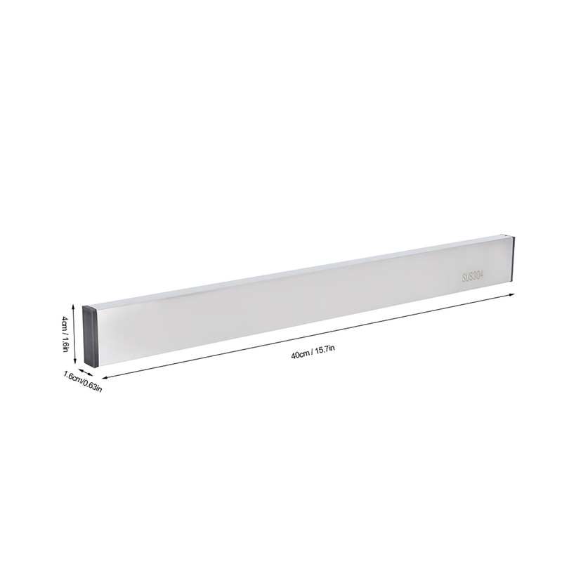 Stainless Steel Magnetic Wall mounted Knife Holder Double Row Knife