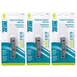 Trim Nail Care Fingernail Clipper (3 pack)