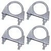 SKIR'CO (Pack of 4) Pipe Clamps for 48mm Diameter Pipe