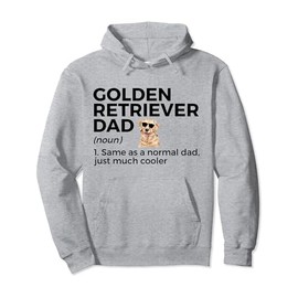 Golden Retriever Dad Definition Golden Retriever Owner Dog Pullover Hoodie