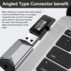 4 x USB Angled Connector 90 Degree USB 3.2 Angle