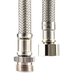 Tecuro DN 8 Connection Hose IG x AG for Sanitary Installation KTW-A- DVGW