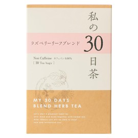 Tree of Life My 30 Days Tea Raspberry Leaf Blend (30 Count) Herbal Tea Decaffeinated Tea Bags Individually Wrapped Rooibos Red Raspberry Leaf Rose Hip Nettle Dandelion Root Mulberry Camomile German