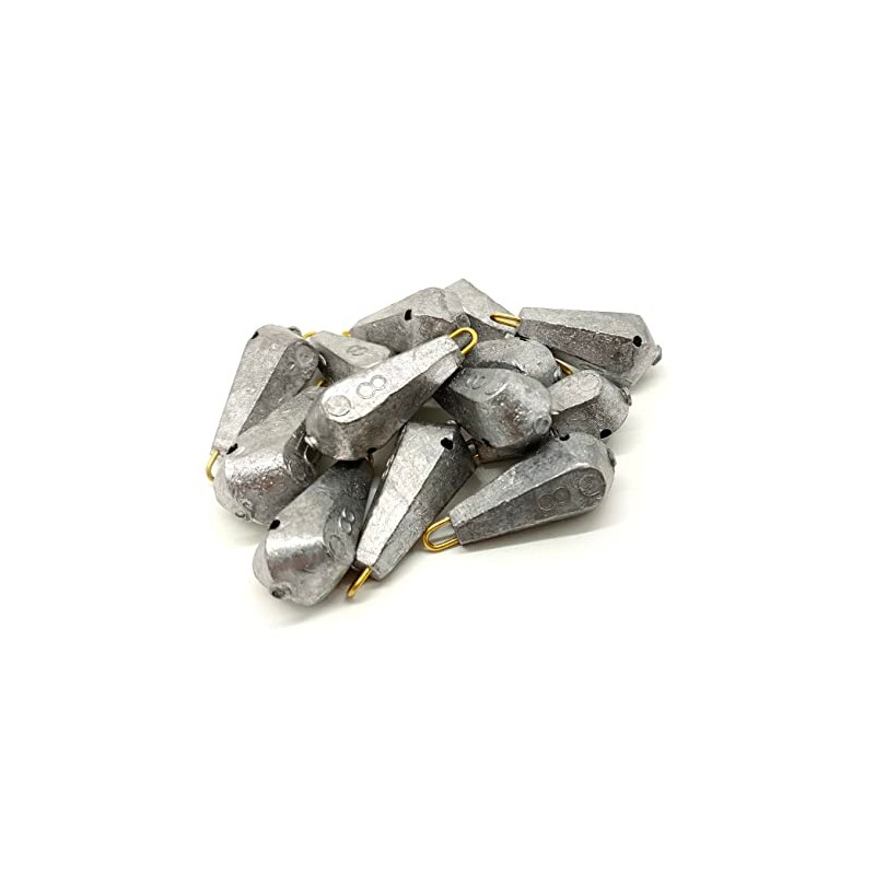 WakyaJig Hex Weights, No. 8 (Approx. 1.1 oz (31 g),