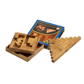 Philos 6215 - Spiel des Lebens, 13 Puzzle Teile, zwei- und dreidimensionales Legespiel, Denk- und Knobelspiel