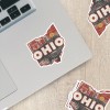 Tweed & Co. Retro Vinyl State Sticker - Ohio -