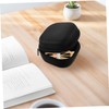 TEHAUX Portable Earbud Case Stylish Headphone Storage Box with Zipper