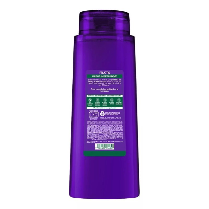 Garnier Shampoo Rizos Poderosos Fructis Garnier 650ml