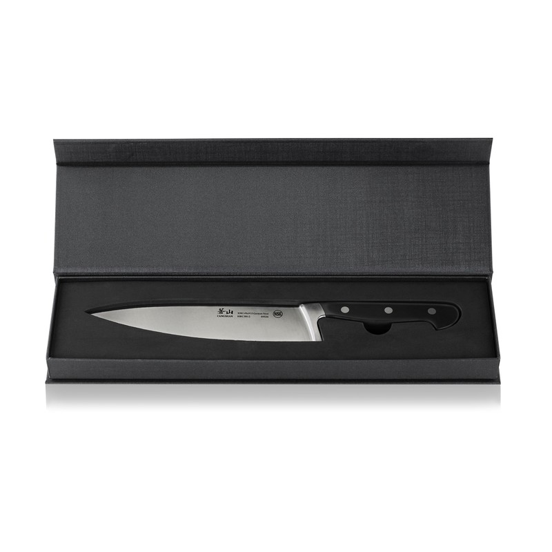 Cangshan V2 Series 59526 German Steel Forged Chef Knife, 8-Inch