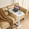 VEVOR Overbed Table, Mobile Bed Side Table with 4 Hidden
