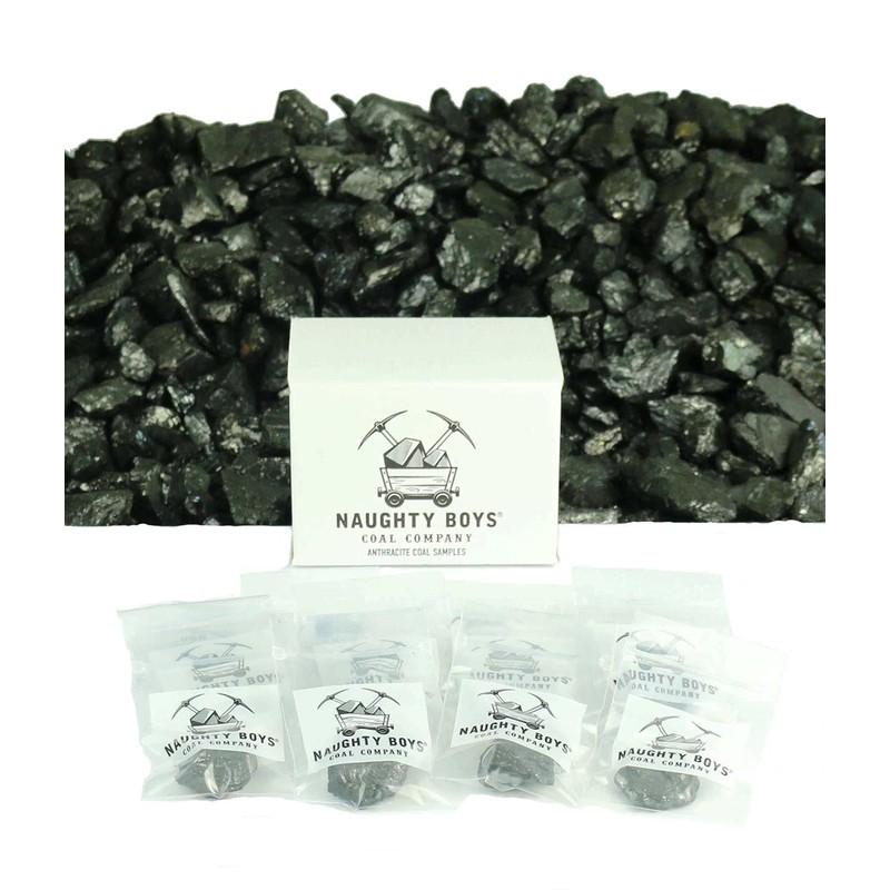 Naughty Boys Coal Company, 12 Nut Coal Bag Samples, Coal