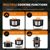 Joyagrill 17-1/2" 3-IN-1 BBQ Smoker Grill Built in Thermometer, Air