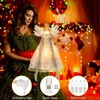 Christmas Angel Tree Topper with Feather Wings, Plug in Christmas