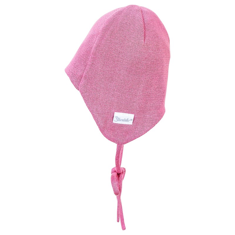 Sterntaler Baby Girls' Knitted Hat, pink