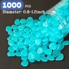 4.8Lbs 1000 PCS Blue Glow in The Dark Rocks for
