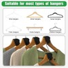 30 Pcs Clothes Hanger Connector Hooks, Space Saving Hanger Hooks,