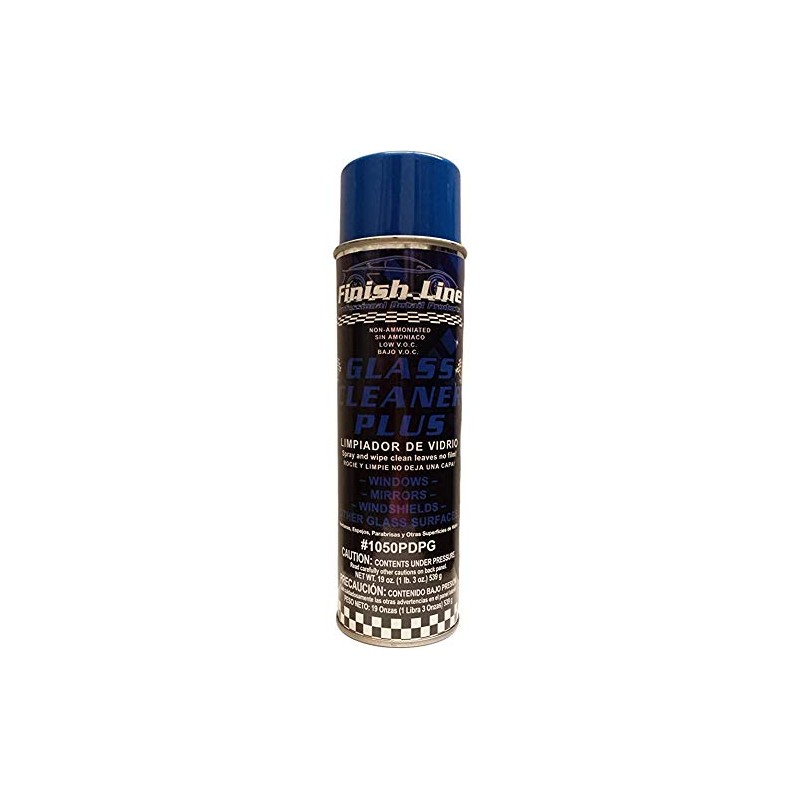 Finish Line Glass Cleaner Plus - for Cars or Home