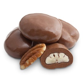 Dulcefina chocolate and Sweets, Milk Chocolate Gran Mariner Pecans (1.500 Lbs)