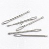 Cord Loop, Elastic Cord Thread, Set of 4, Stainless Steel,